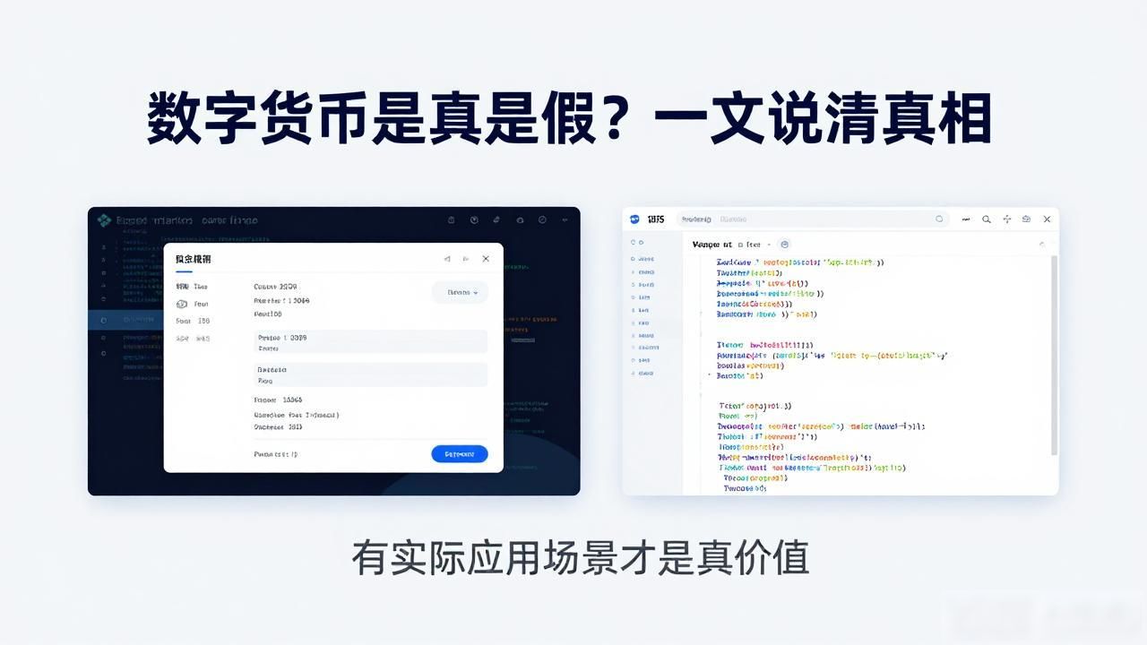 数字货币是真是假？一文说清真相