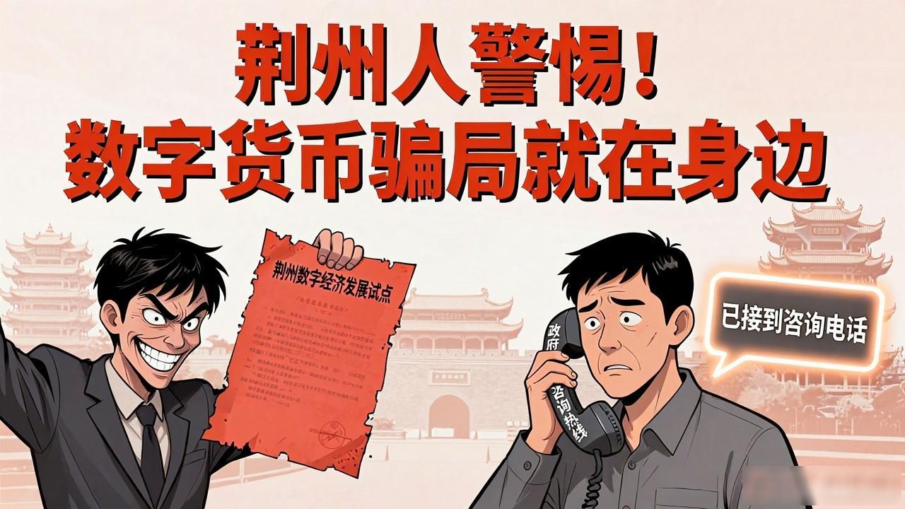 荆州人警惕！数字货币骗局就在身边