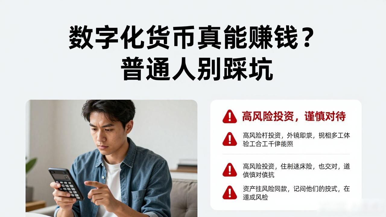数字化货币真能赚钱？普通人别踩坑