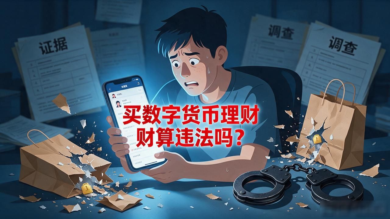 买数字货币理财算违法吗?