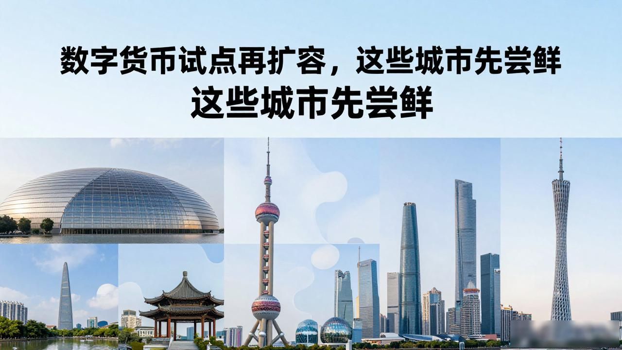 数字货币试点再扩容，这些城市先尝鲜