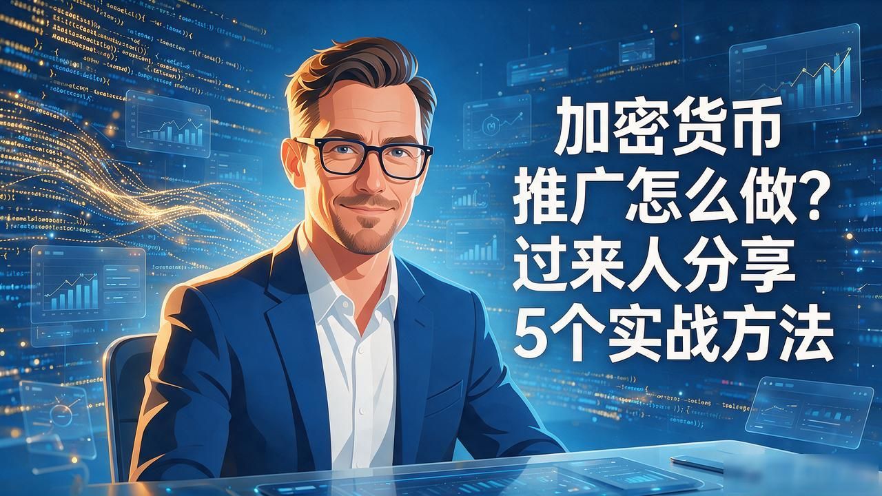 加密货币推广怎么做?过来人分享5个实战方法