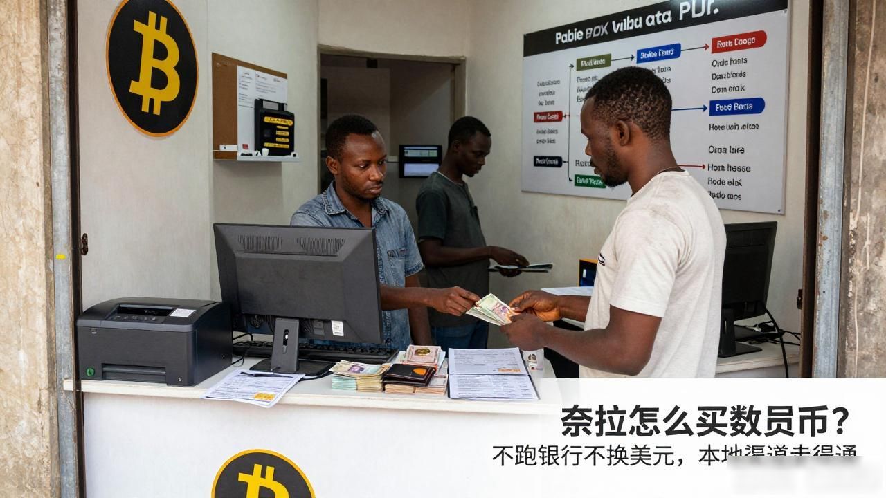 奈拉怎么买数字货币?不跑银行不换美元,本地渠道走得通