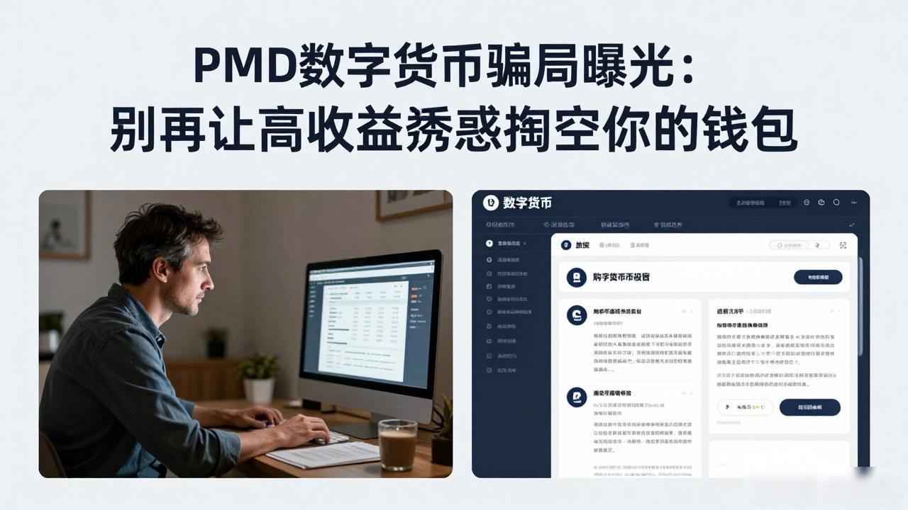 PMD数字货币骗局曝光：别再让高收益诱惑掏空你的钱包