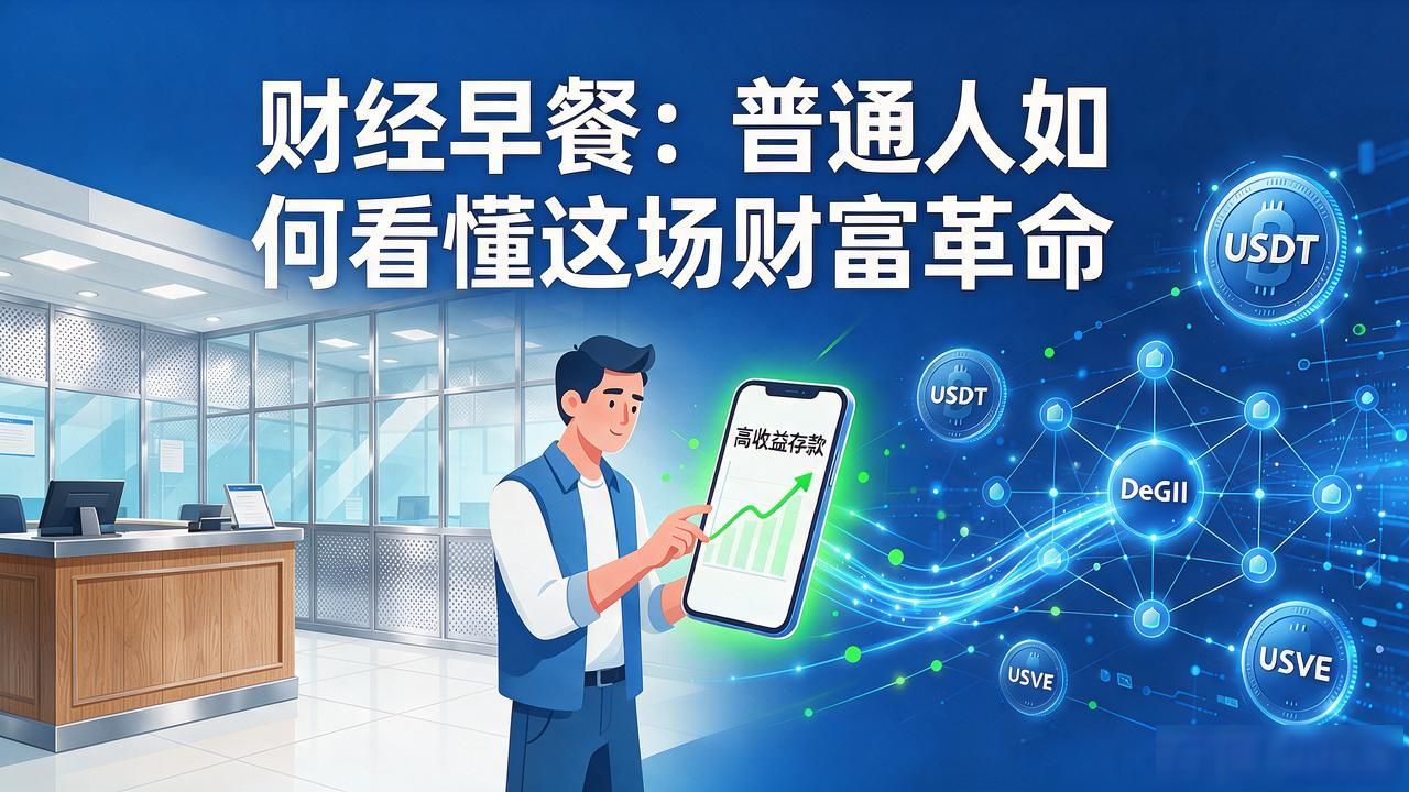 财经早餐数字货币：普通人如何看懂这场财富革命