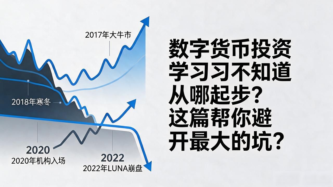 数字货币投资学习不知道从哪起步？这篇帮你避开最大的坑