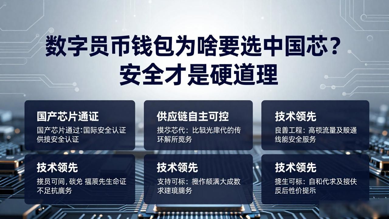 数字货币钱包为啥要选中国芯？安全才是硬道理