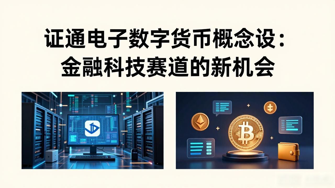 证通电子数字货币概念股：金融科技赛道的新机会
