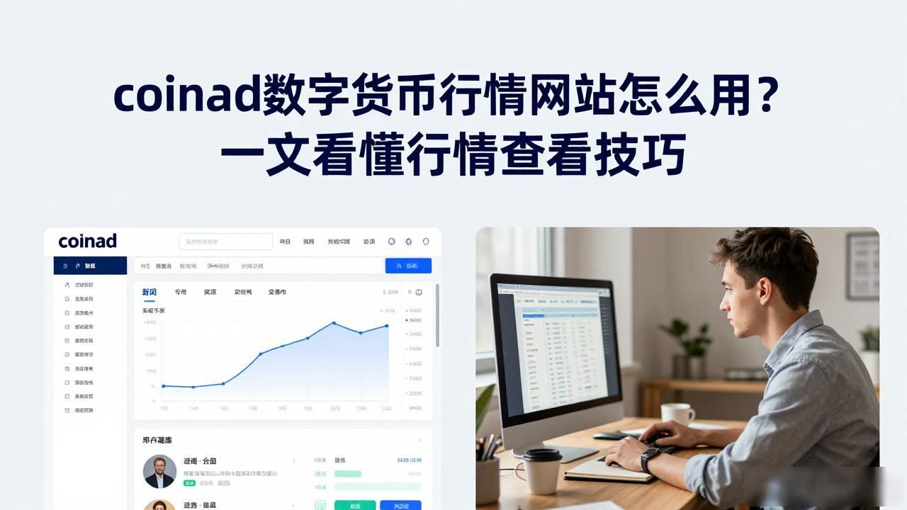 coinad数字货币行情网站怎么用？一文看懂行情查看技巧