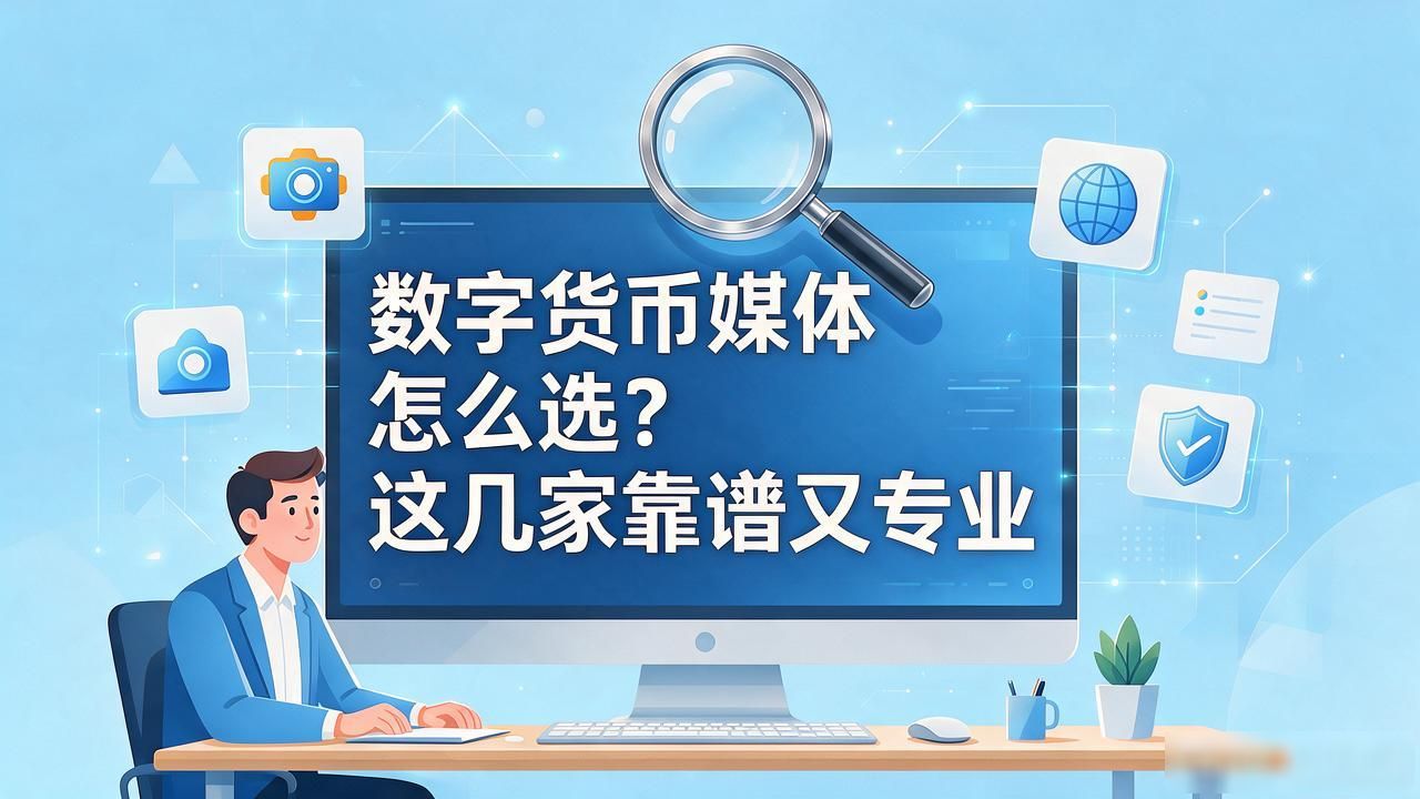 数字货币媒体怎么选?这几家靠谱又专业