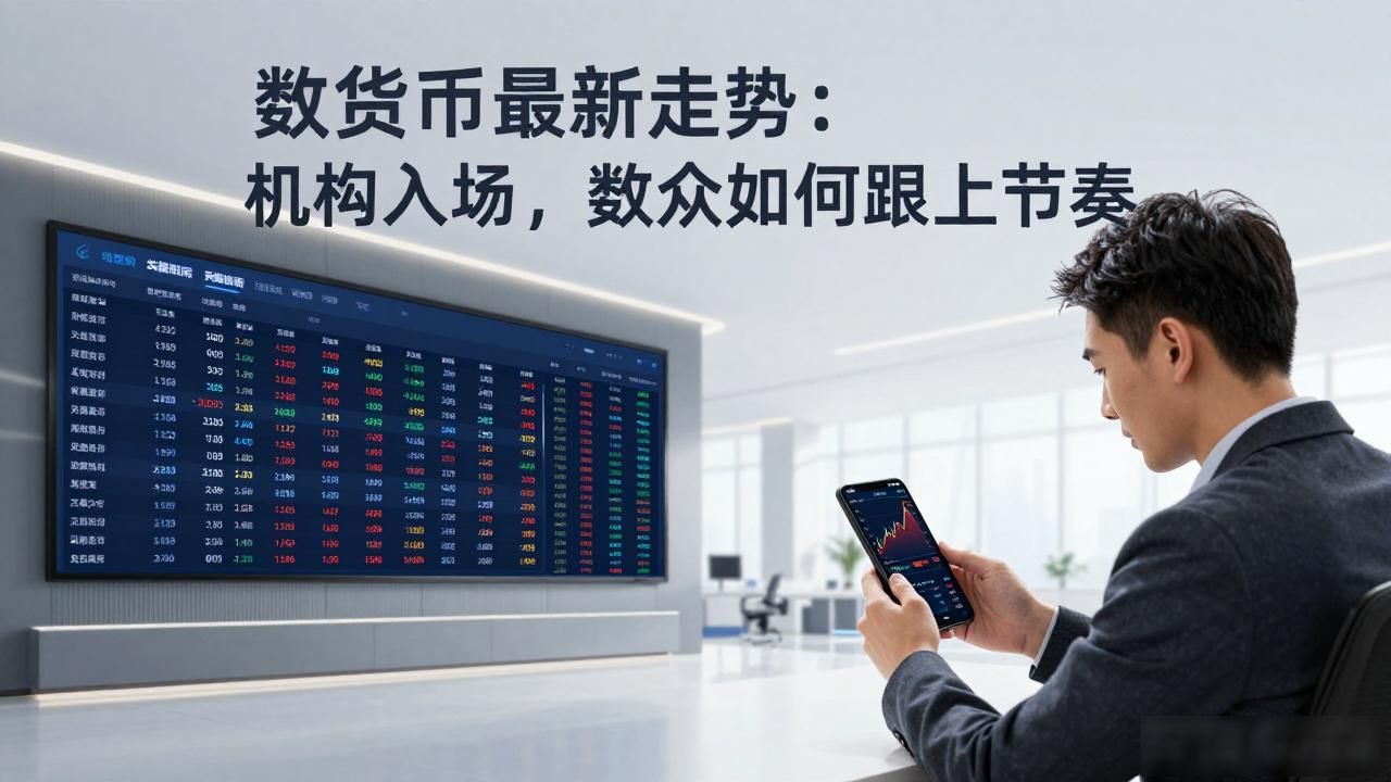 数字货币最新走势：机构入场，散户如何跟上节奏