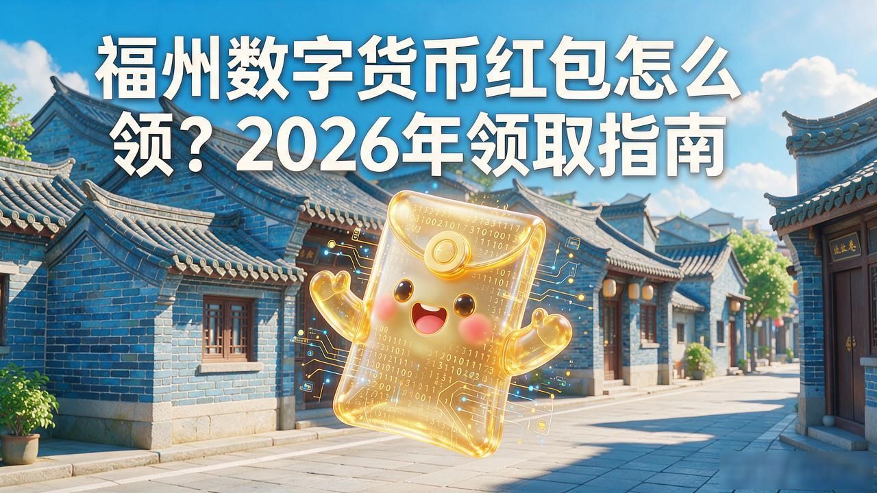 福州数字货币红包怎么领？2026年领取指南