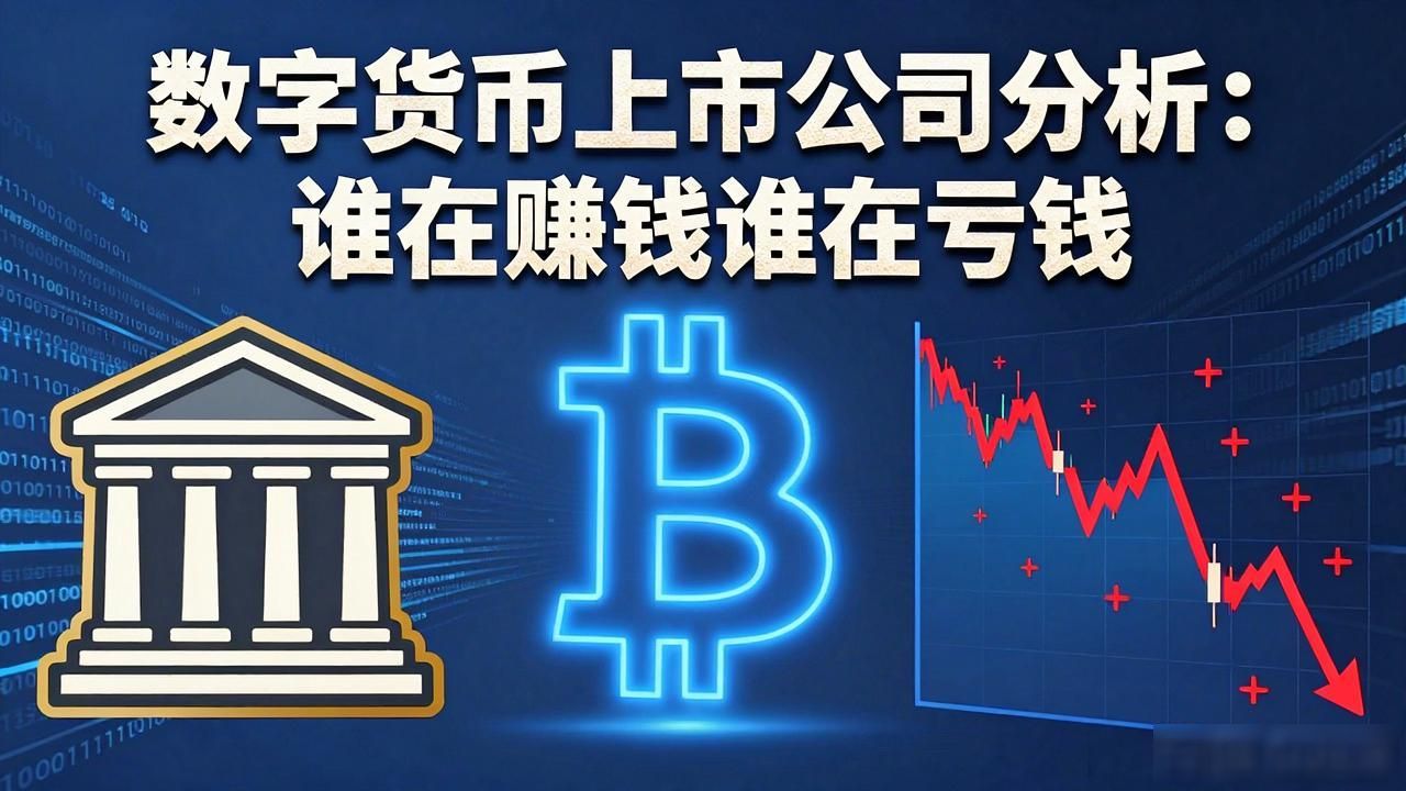 数字货币上市公司分析：谁在赚钱谁在亏钱