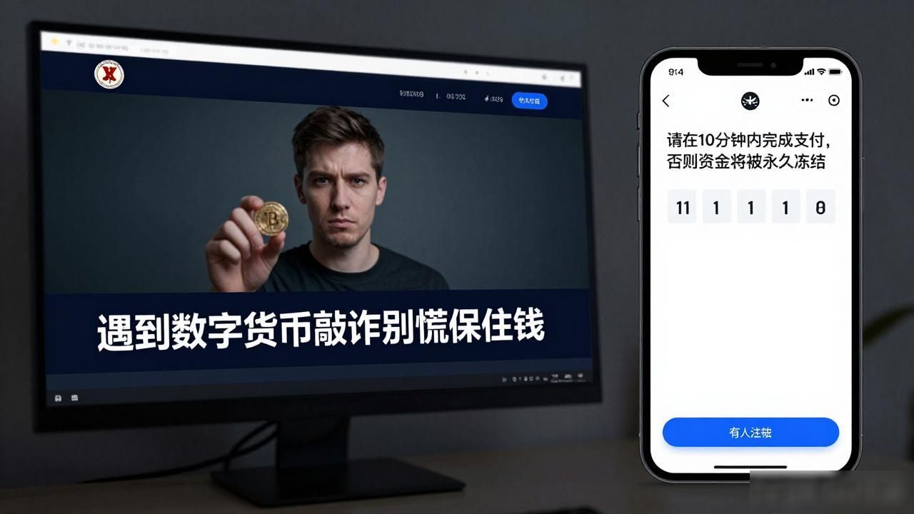 遇到数字货币敲诈视频别慌，这样做能保住你的钱