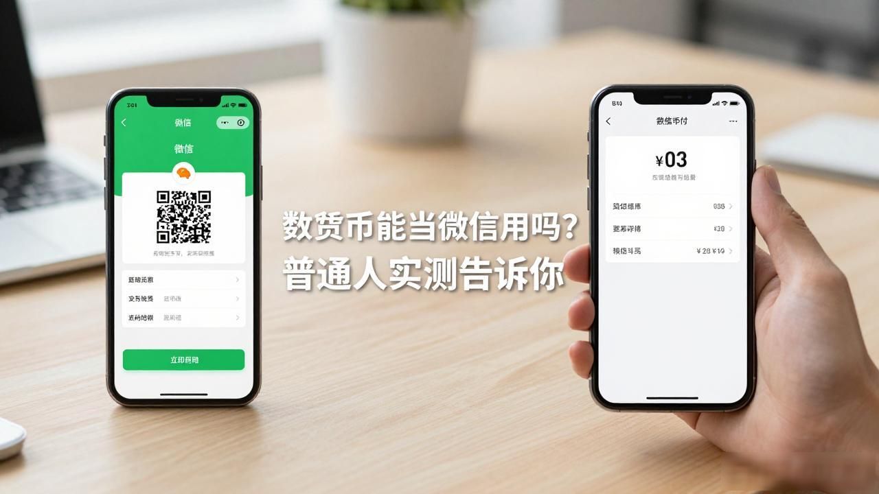 数字货币能当微信用吗？普通人实测告诉你
