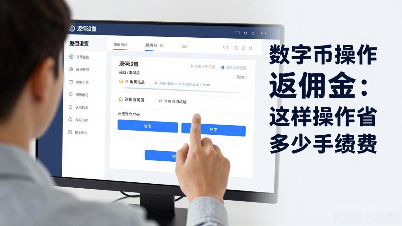 数字货币操作返佣金：这样操作能省不少手续费