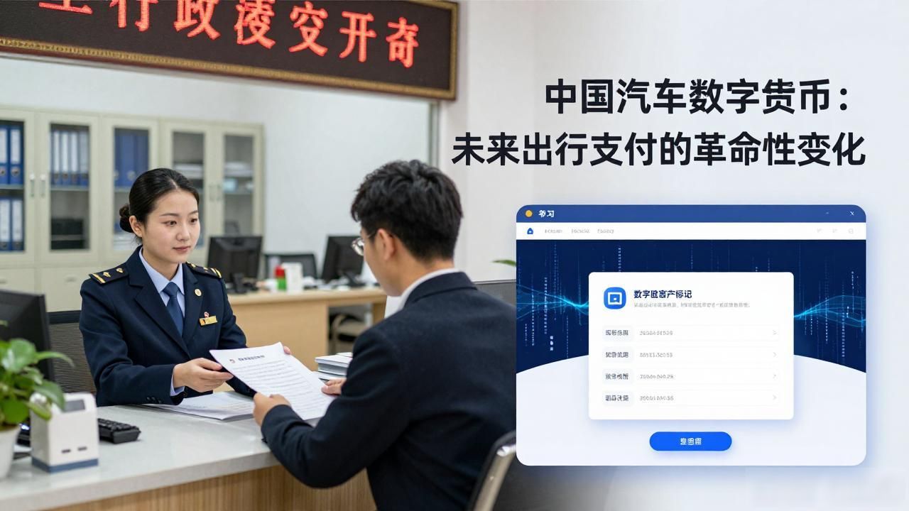 中国汽车数字货币:未来出行支付的革命性变化