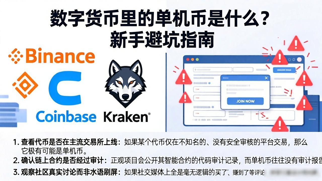 数字货币里的单机币是什么？新手避坑指南