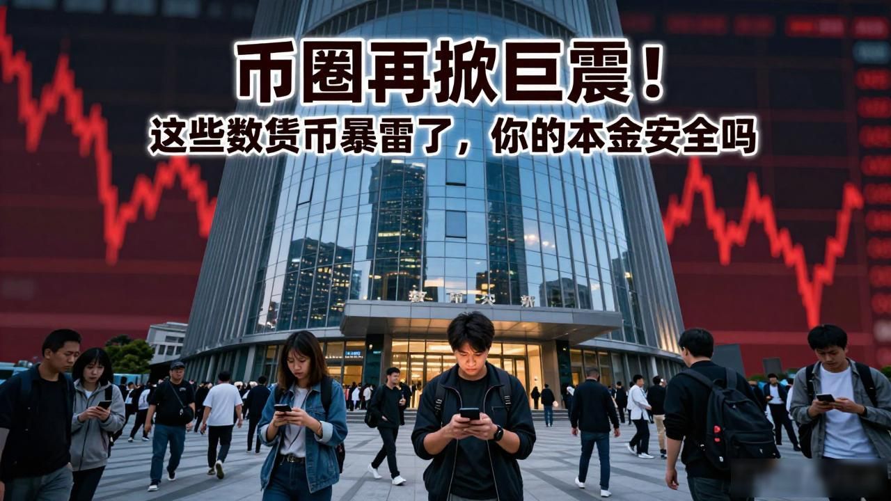 币圈再掀巨震！这些数字货币暴雷了，你的本金安全吗