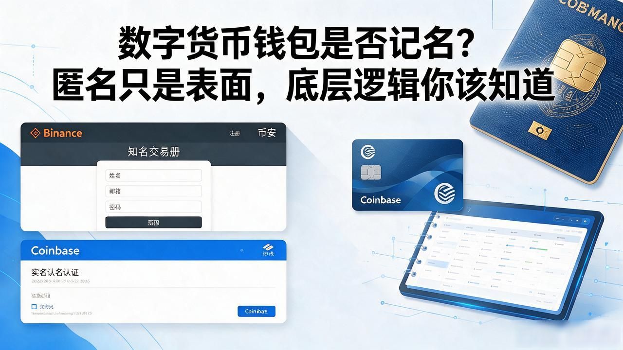 数字货币钱包是否记名_数字货币钱包匿名性真相与KYC认证关联_自托管钱包与交易所钱包隐私保护区别