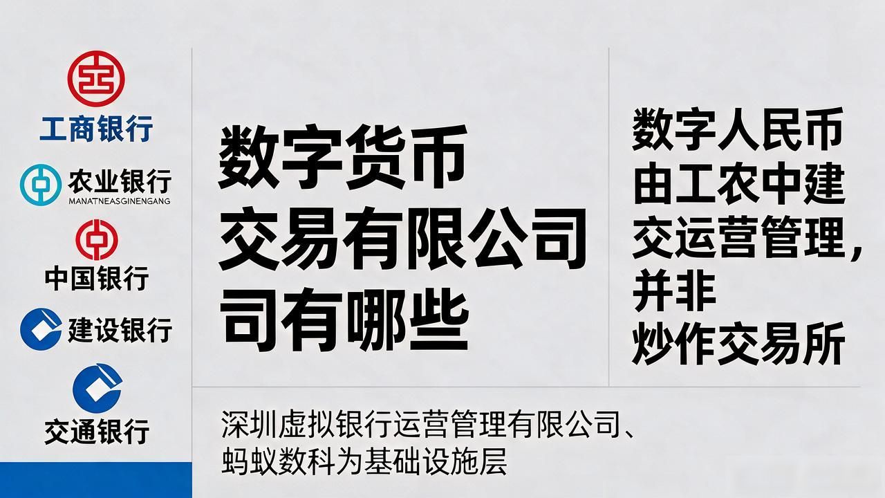 别人老问我数字货币交易有限公司有哪些，翻了一圈就这些