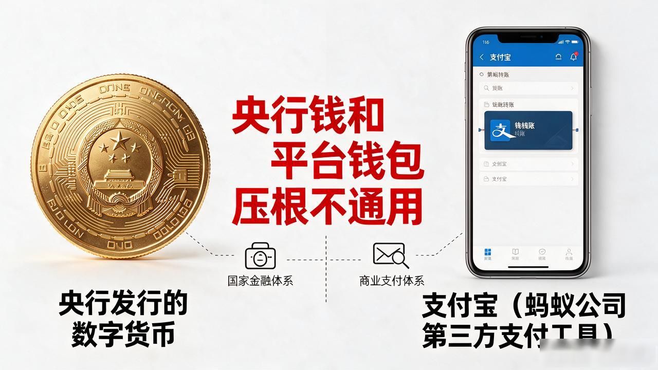 数字人民币使用场景_数字人民币与支付宝区别_数字货币支付宝能用么
