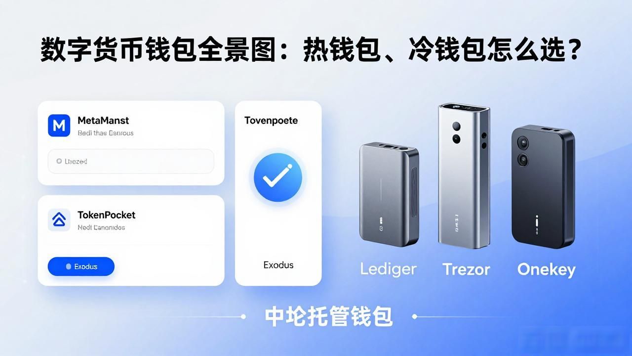 数字货币钱包全景图：热钱包、冷钱包怎么选？