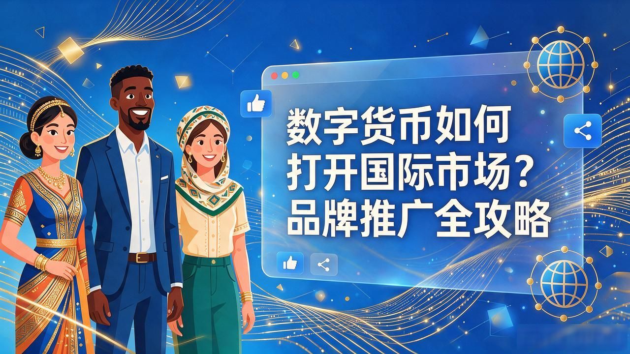 数字货币如何打开国际市场？品牌推广全攻略