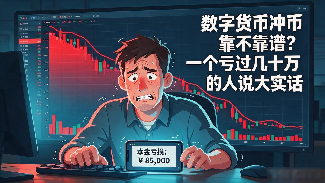 数字货币冲币靠不靠谱？一个亏过几十万的人说大实话