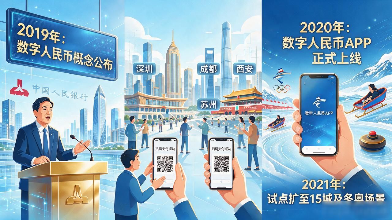 央行数字货币从0到1的全过程：立项、研发、试点、推广都经历了啥