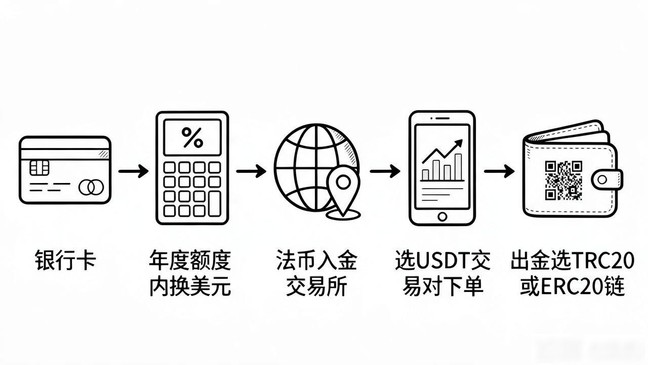 手上没外币，美金数字货币怎么买？渠道和步骤一次说清