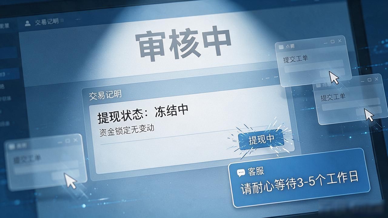 数字货币提现冻结中到底能取出来吗?这几个坑别再踩了
