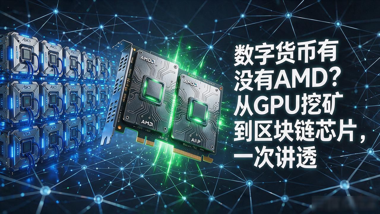 数字货币有没有AMD?从GPU挖矿到区块链芯片,一次讲透