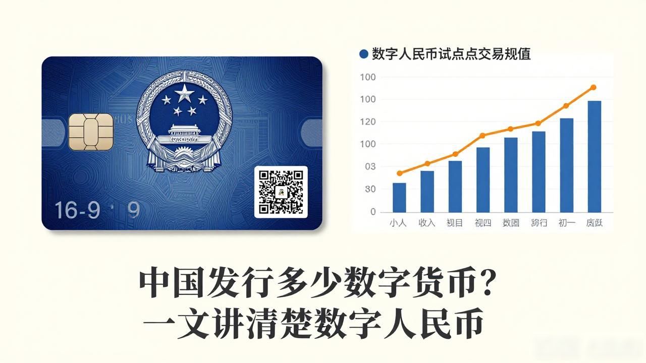 中国发行多少数字货币？一文讲清楚数字人民币