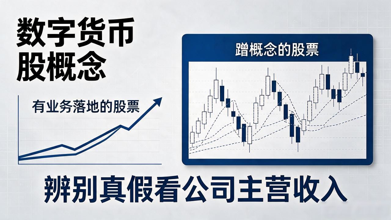 数字货币股概念到底是什么意思？普通人能不能赚到这个钱