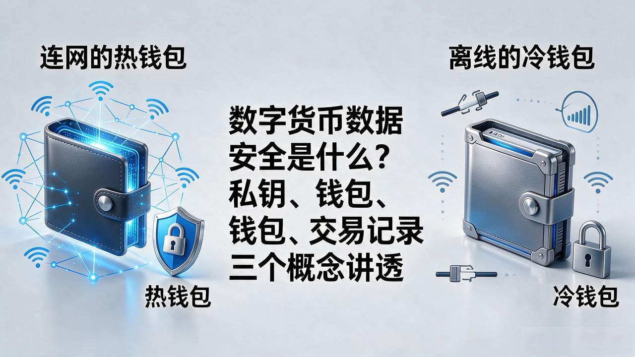 数字货币数据安全是什么？私钥、钱包、交易记录三个概念讲透