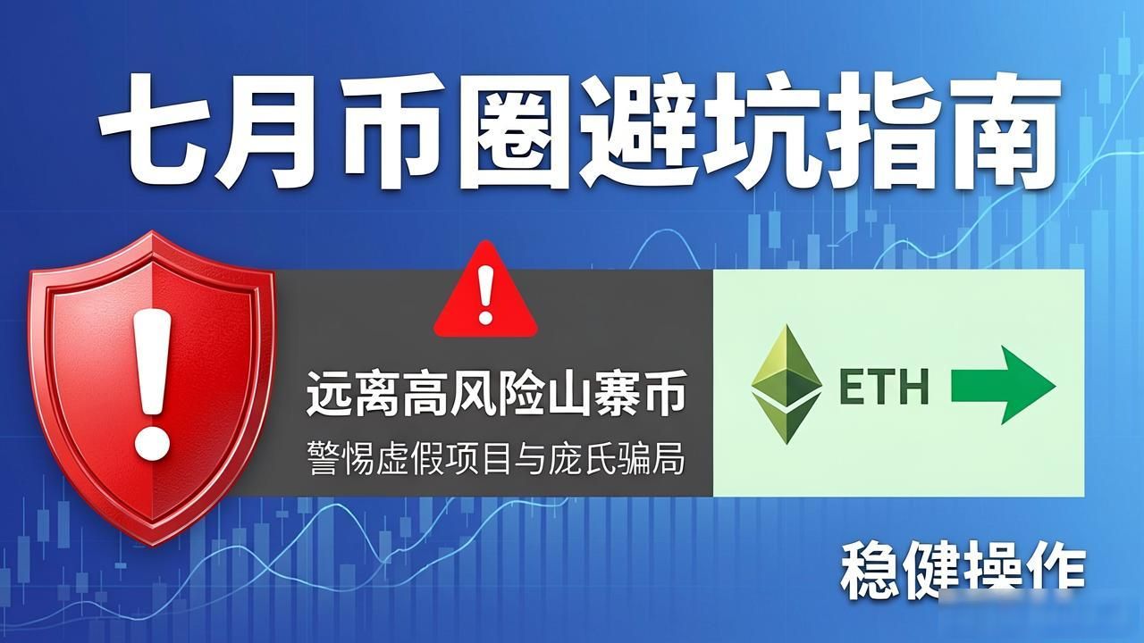 七月币圈避坑指南:普通人如何稳健操作