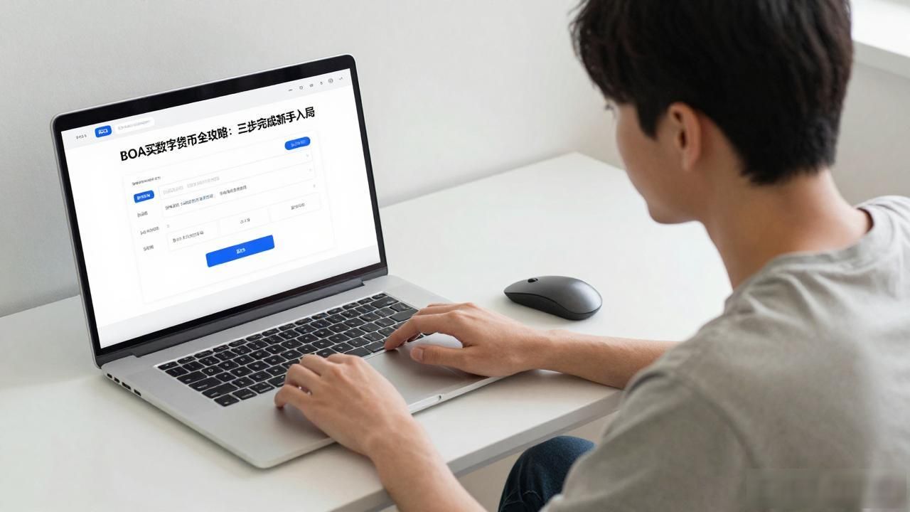 BOA买数字货币全攻略：三步完成新手入局