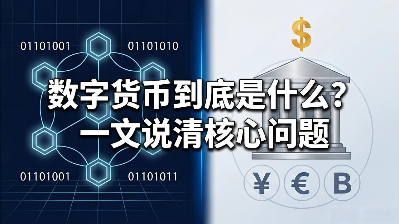 数字货币到底是什么？一文说清核心问题