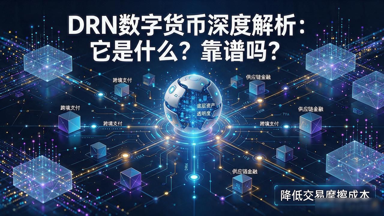 DRN数字货币深度解析：它是什么？靠谱吗？