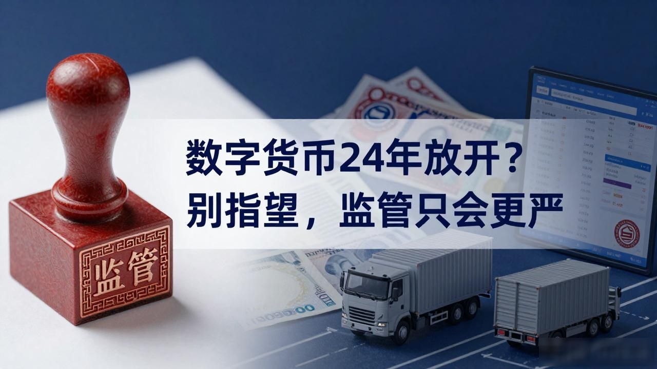 数字货币24年放开？别指望，监管只会更严