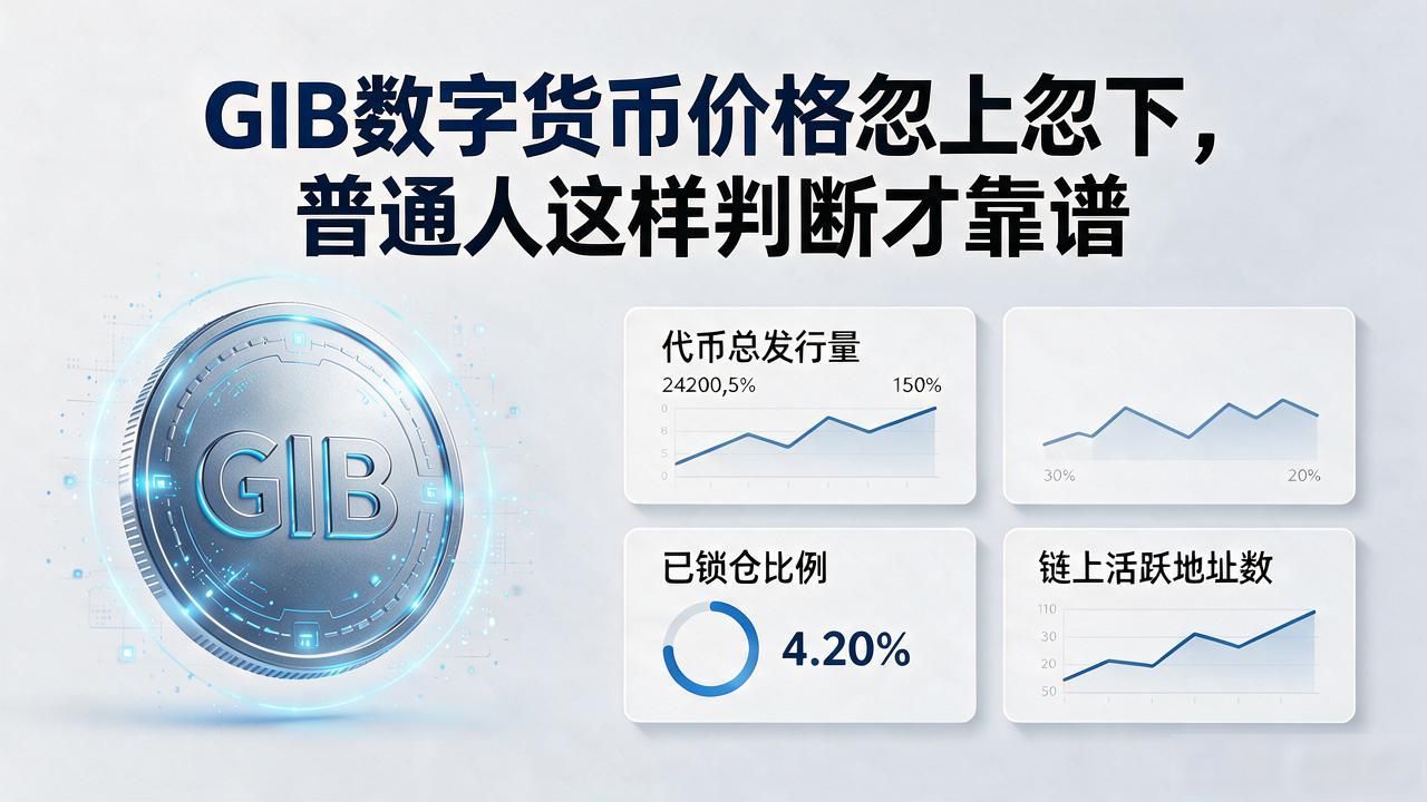GIB数字货币价格忽上忽下，普通人这样判断才靠谱
