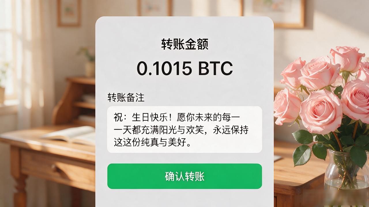 生日数字货币时间怎么定？纪念转账选几点最有心意