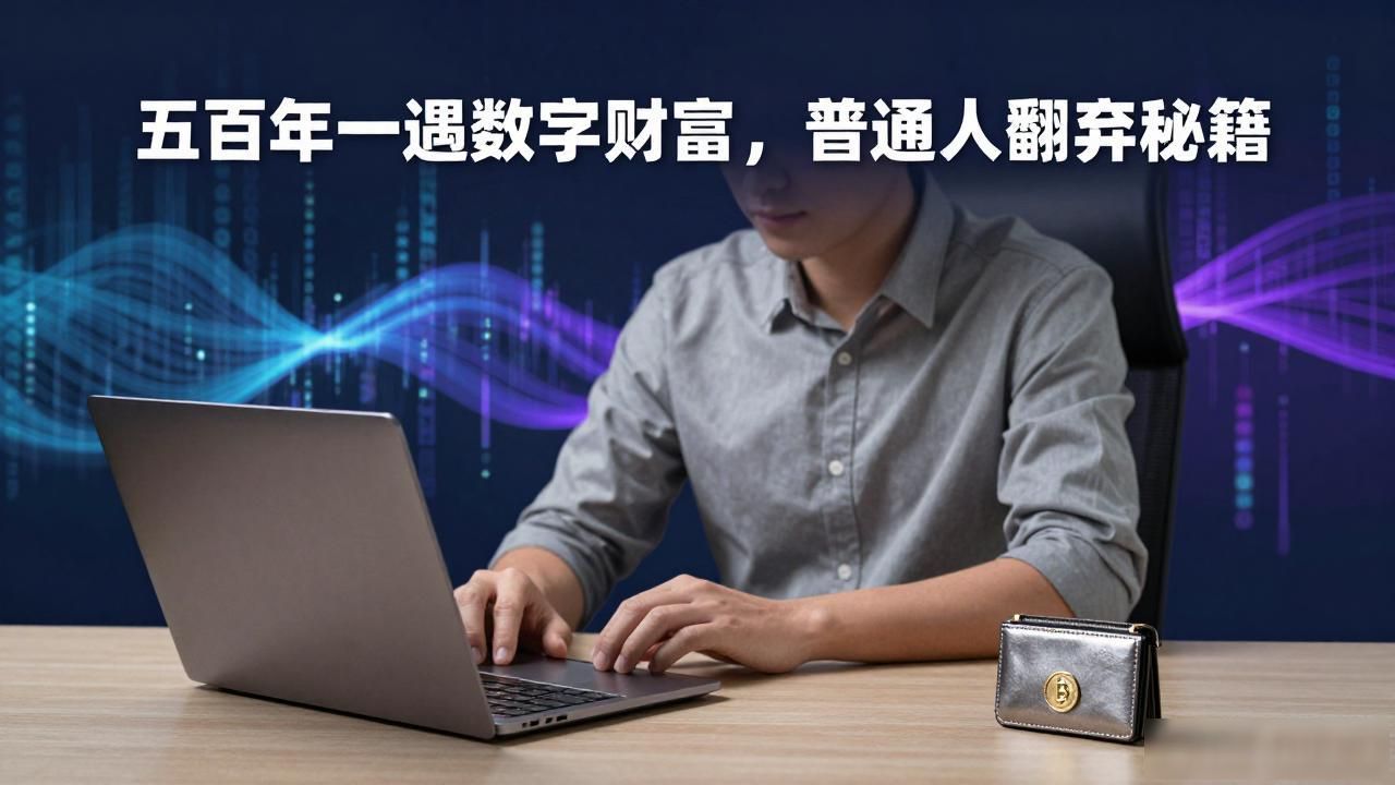 五百年一遇数字财富，普通人翻身秘籍