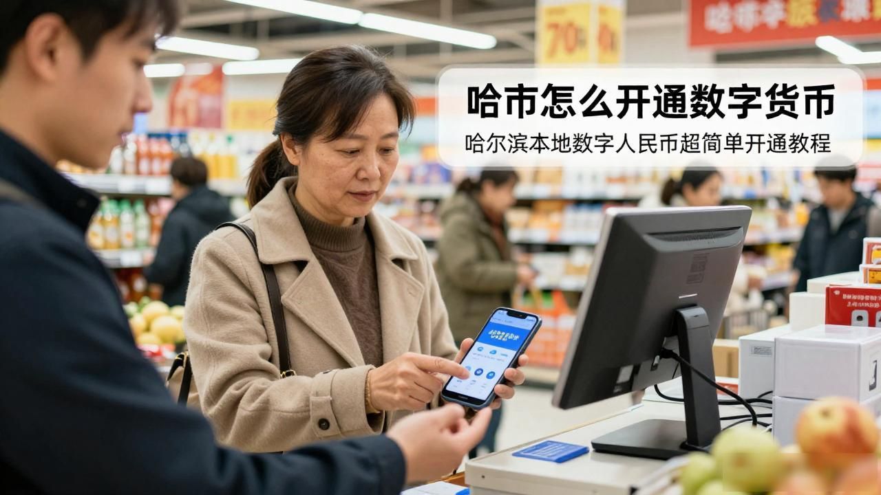 哈市怎么开通数字货币 哈尔滨本地数字人民币超简单开通教程