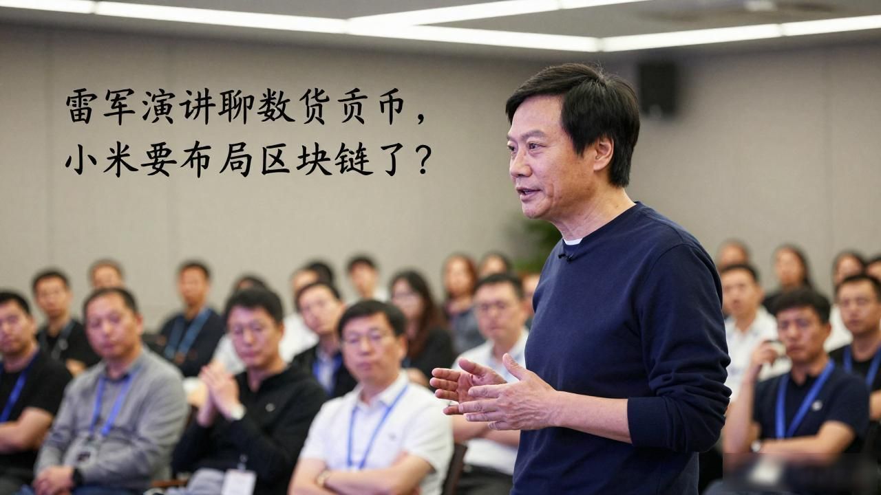 雷军演讲聊数字货币,小米要布局区块链了?散户该不该跟进