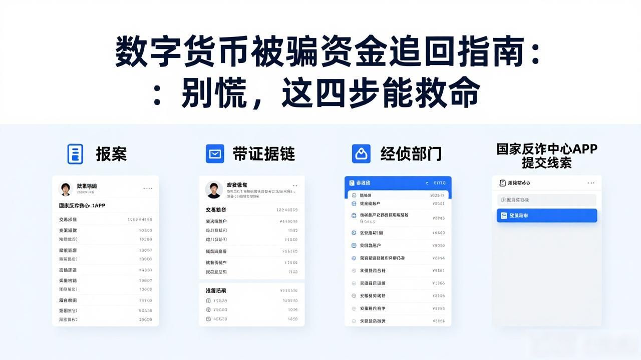 数字货币被骗资金追回指南:别慌,这四步能救命