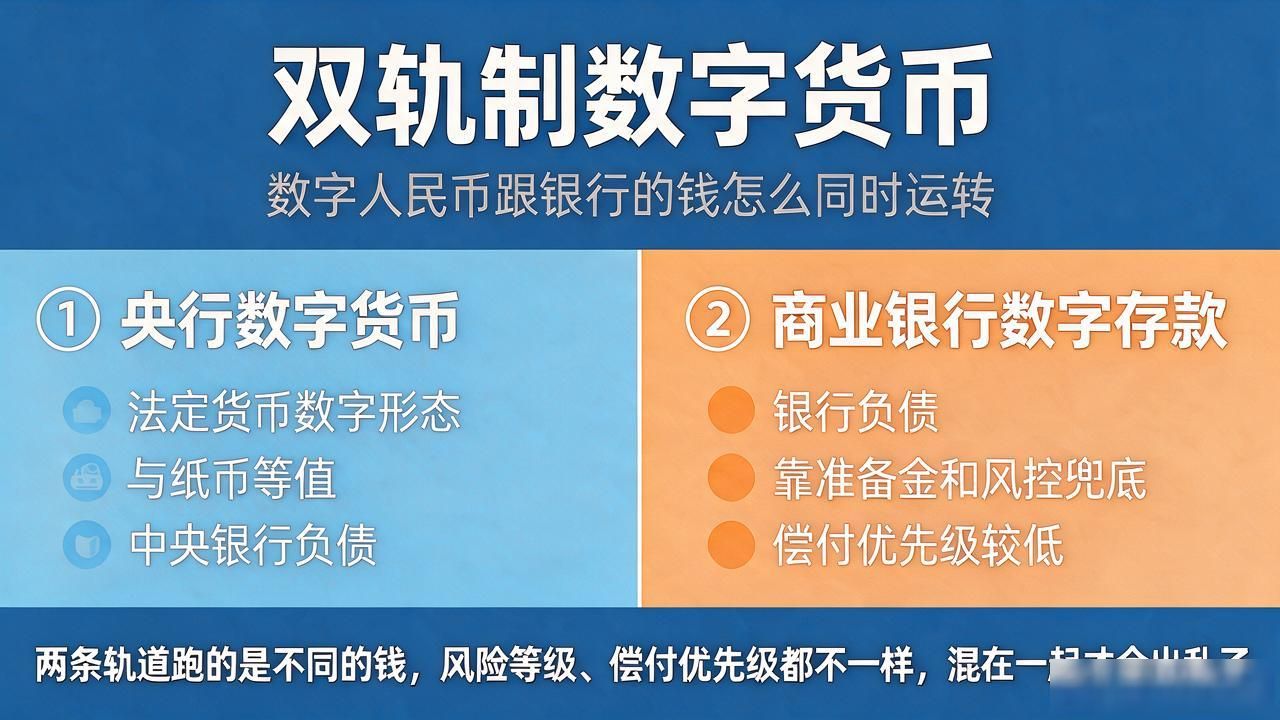 双轨制数字货币到底是什么意思 数字人民币跟银行的钱怎么同时运转