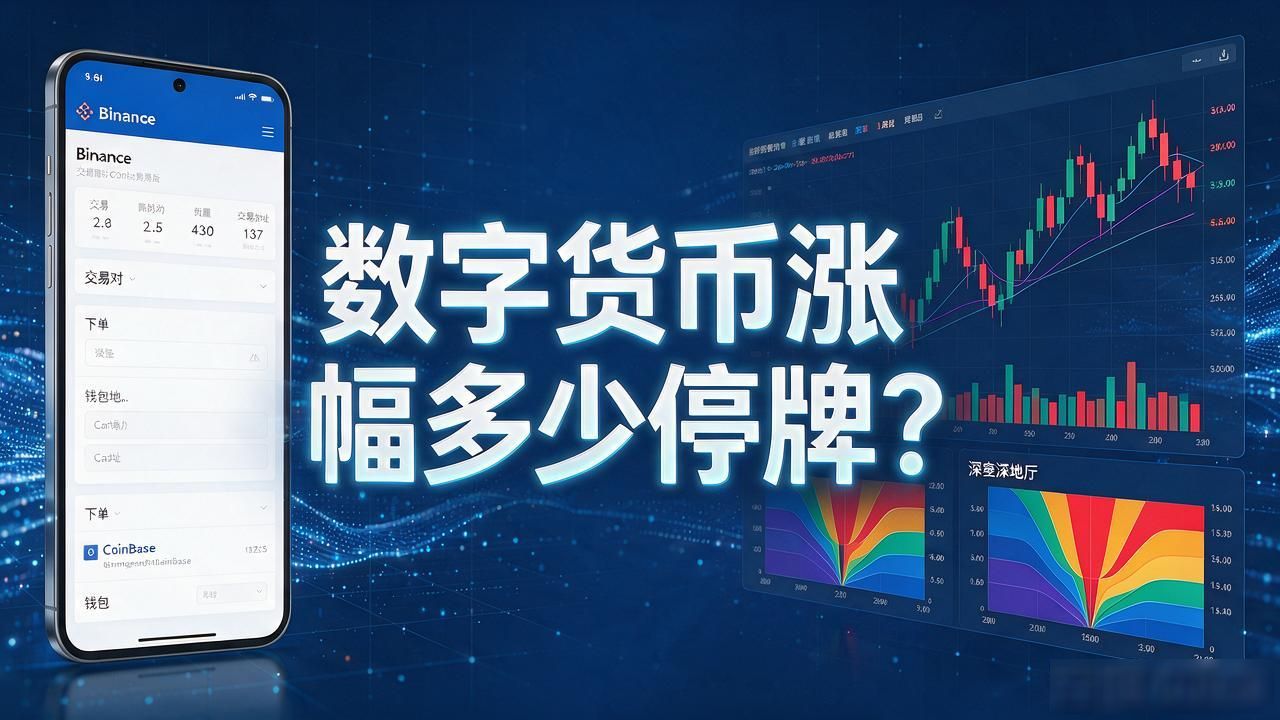数字货币涨幅多少停牌？我在交易所干了五年，把这事说透
