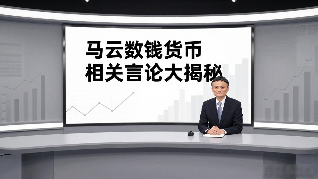 马云数字货币相关言论大揭秘